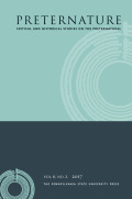 Preternature-critical And Historical Studies On The Preternatural