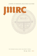Journal Of Medieval Religious Cultures