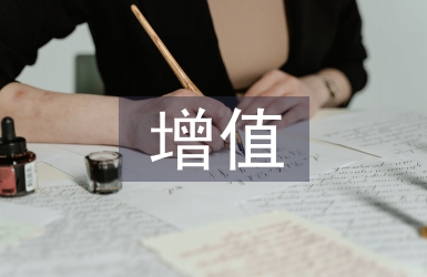 增值的固定资产