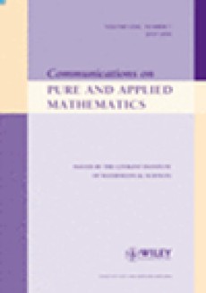 Communications On Pure And Applied Mathematics