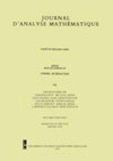 Journal D Analyse Mathematique