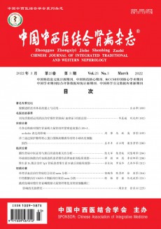 中国中西医结合肾病期刊