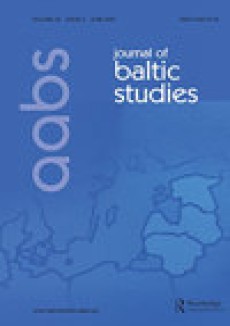 Journal Of Baltic Studies