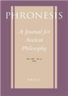 Phronesis-a Journal For Ancient Philosophy