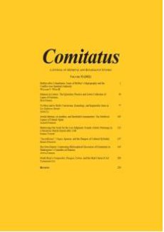 Comitatus-a Journal Of Medieval And Renaissance Studies