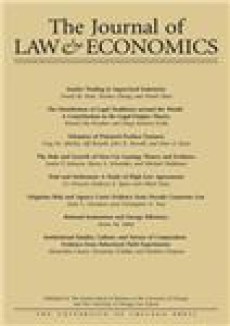 Journal Of Law & Economics