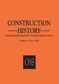 Construction History-international Journal Of The Construction History Society