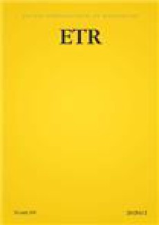 Etudes Theologiques Et Religieuses