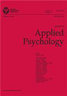 Journal Of Applied Psychology