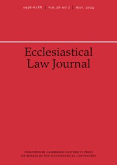 Ecclesiastical Law Journal