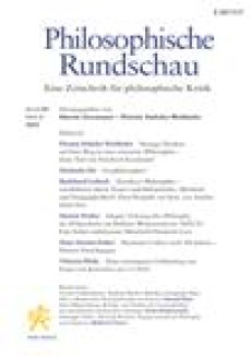 Philosophische Rundschau