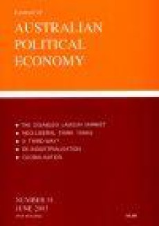 Journal Of Australian Political Economy