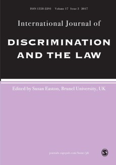 International Journal Of Discrimination And The Law