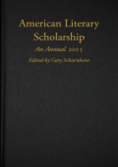 American Literary Scholarship