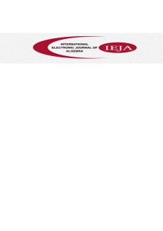International Electronic Journal Of Algebra