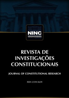 Revista De Investigacoes Constitucionais-journal Of Constitutional Research