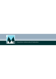 Carpathian Mathematical Publications