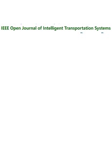 Ieee Open Journal Of Intelligent Transportation Systems