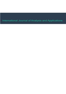 International Journal Of Analysis And Applications