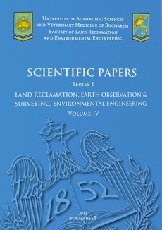 Scientific Papers-series E-land Reclamation Earth Observation & Surveying Enviro