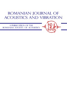 Romanian Journal Of Acoustics And Vibration