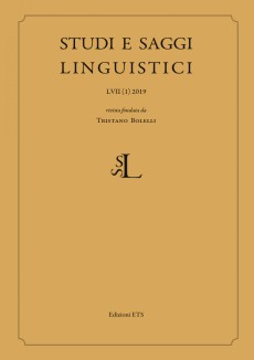 Studi E Saggi Linguistici